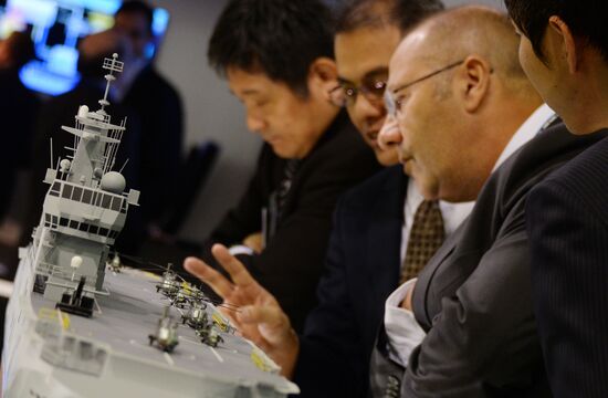 EURONAVAL 2014, 24th International Naval Defence and Maritime Exhibition. Day Two.