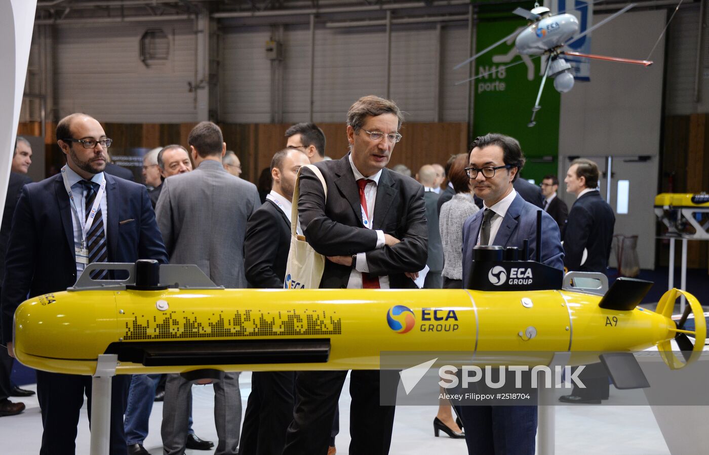 EURONAVAL 2014, 24th International Naval Defence and Maritime Exhibition. Day Two.