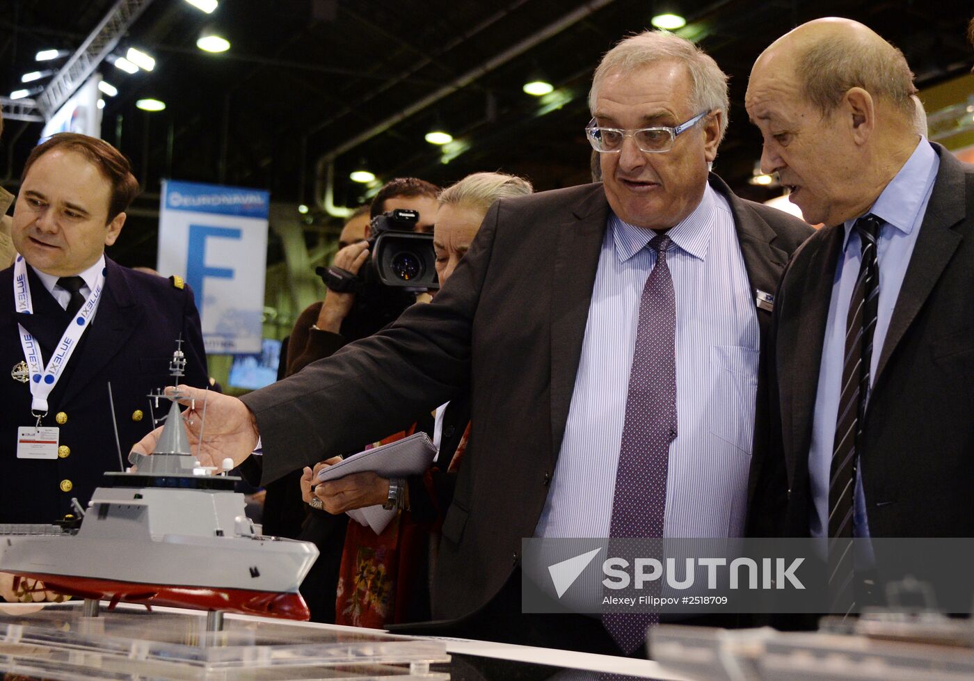 EURONAVAL 2014, 24th International Naval Defence and Maritime Exhibition. Day Two.