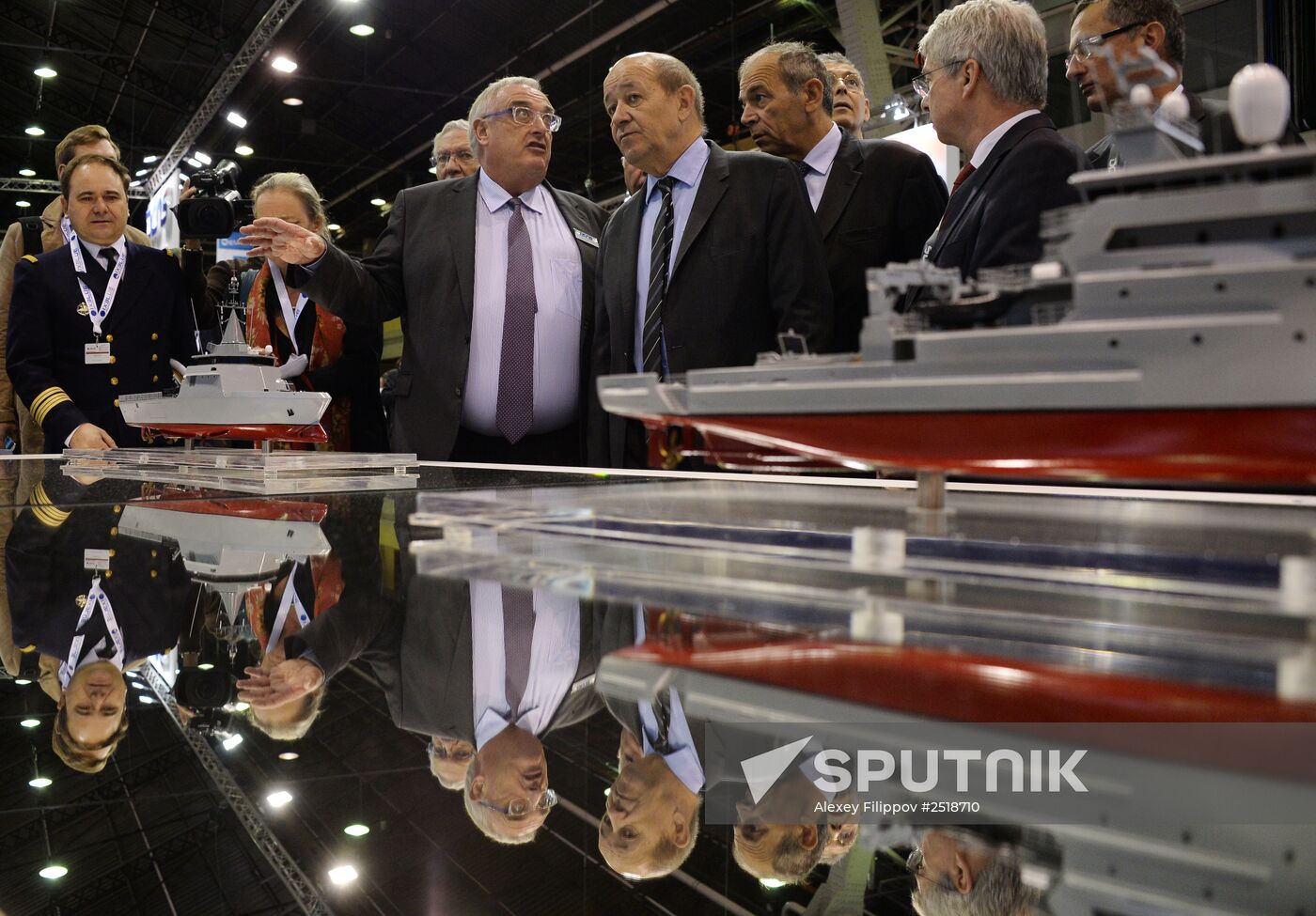 EURONAVAL 2014, 24th International Naval Defence and Maritime Exhibition. Day Two.