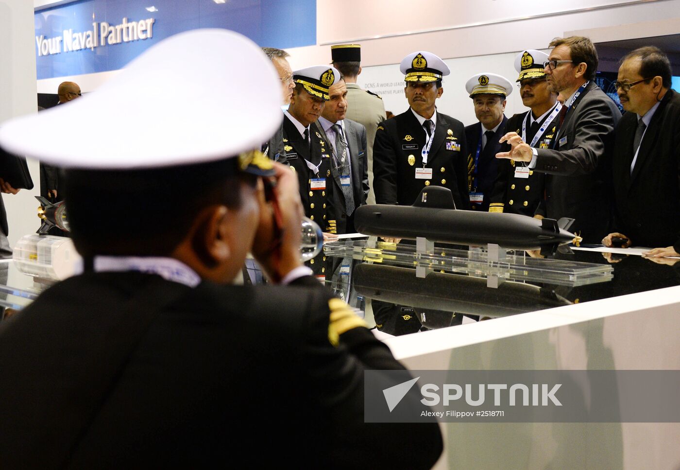 EURONAVAL 2014, 24th International Naval Defence and Maritime Exhibition. Day Two.