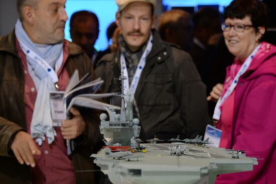 EURONAVAL 2014, 24th International Naval Defence and Maritime Exhibition. Day Two.