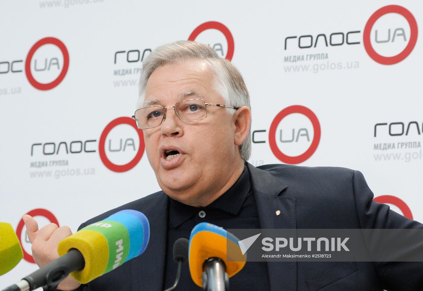 News conference by Petro Simonenko, leader of the Ukrainian Communist Party
