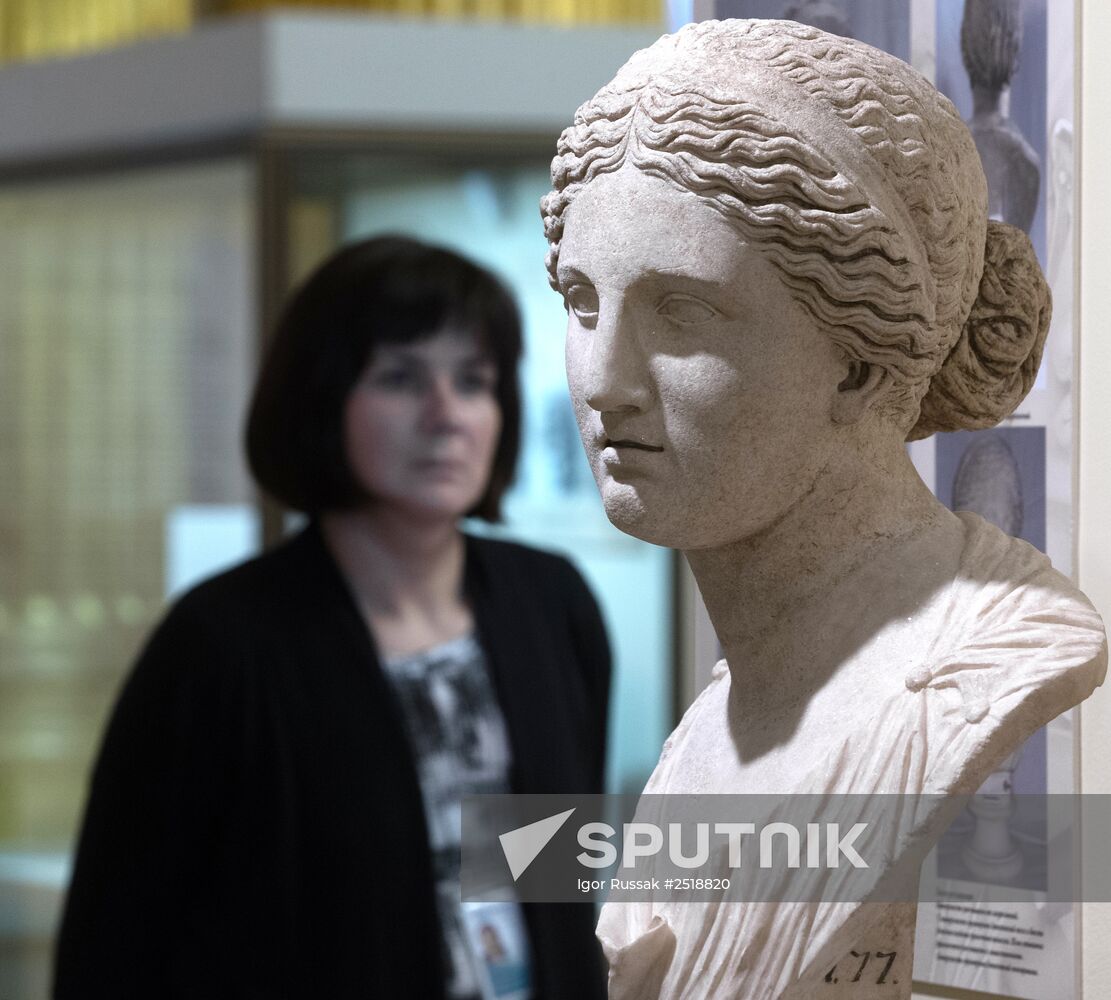 Opening of exhibition "Conservation in the Hermitage. Through the Prism of Time"