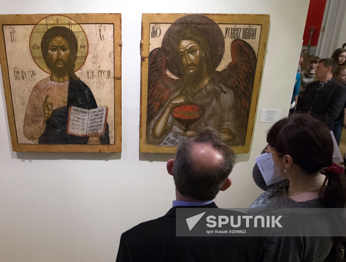 Opening of exhibition "Conservation in the Hermitage. Through the Prism of Time"