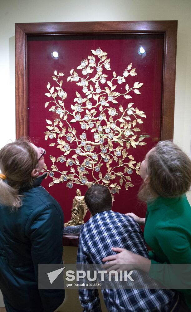 Opening of exhibition "Conservation in the Hermitage. Through the Prism of Time"