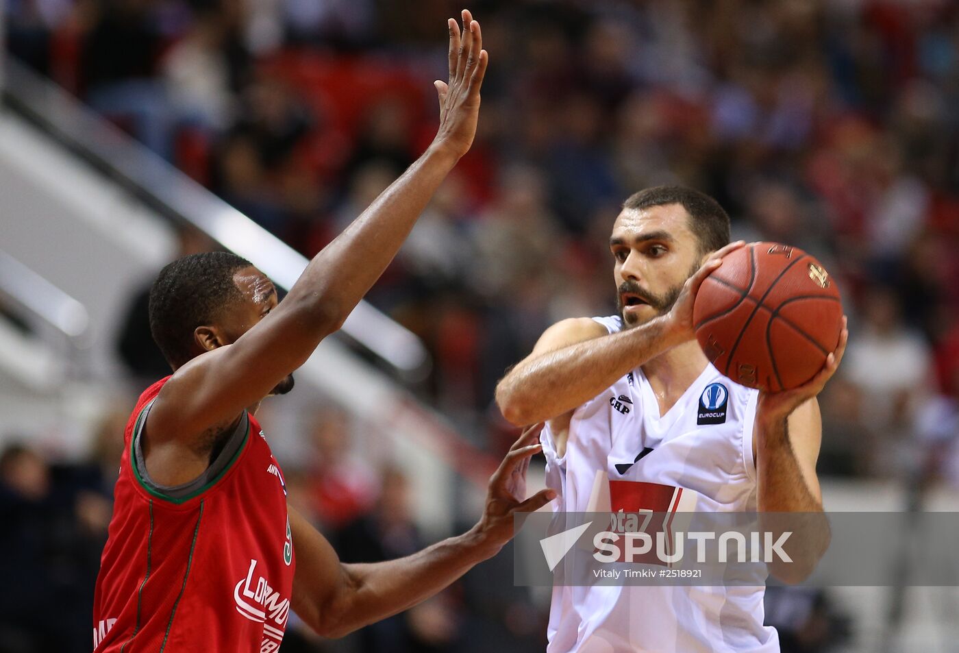 Eurocup Basketball. Lokomotiv Kuban Krasnodar vs. PAOK