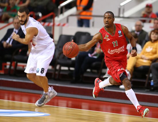 Eurocup Basketball. Lokomotiv Kuban Krasnodar vs. PAOK
