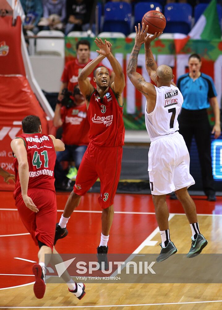 Eurocup Basketball. Lokomotiv Kuban Krasnodar vs. PAOK