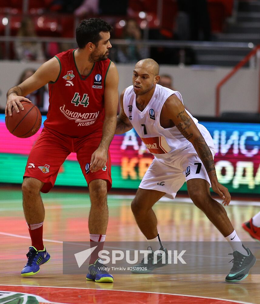 Eurocup Basketball. Lokomotiv Kuban Krasnodar vs. PAOK