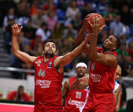 Eurocup Basketball. Lokomotiv Kuban Krasnodar vs. PAOK