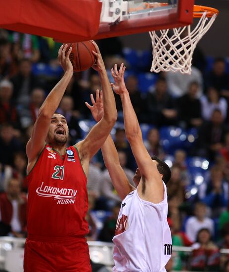 Eurocup Basketball. Lokomotiv Kuban Krasnodar vs. PAOK