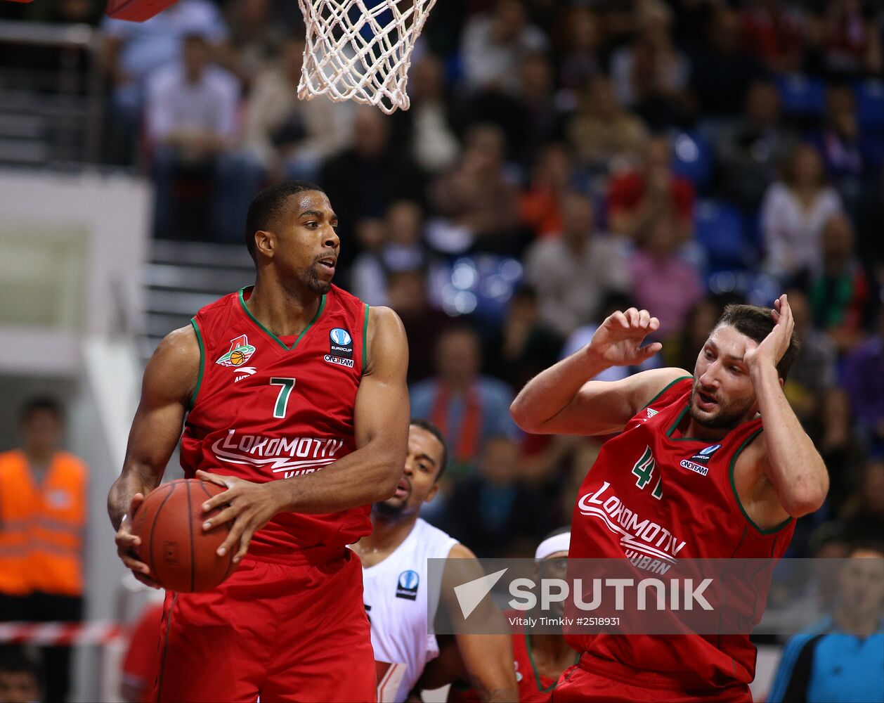 Eurocup Basketball. Lokomotiv Kuban Krasnodar vs. PAOK