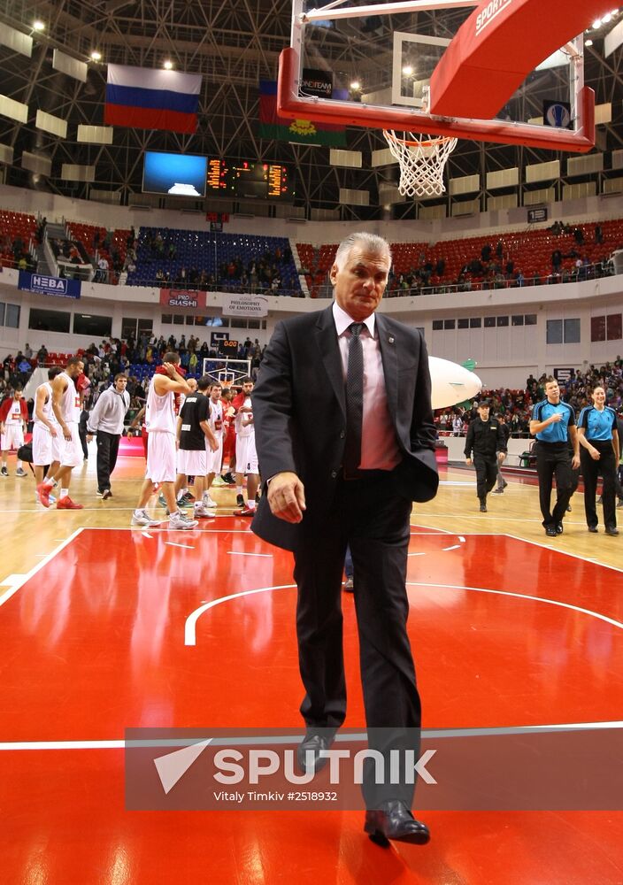 Eurocup Basketball. Lokomotiv Kuban Krasnodar vs. PAOK