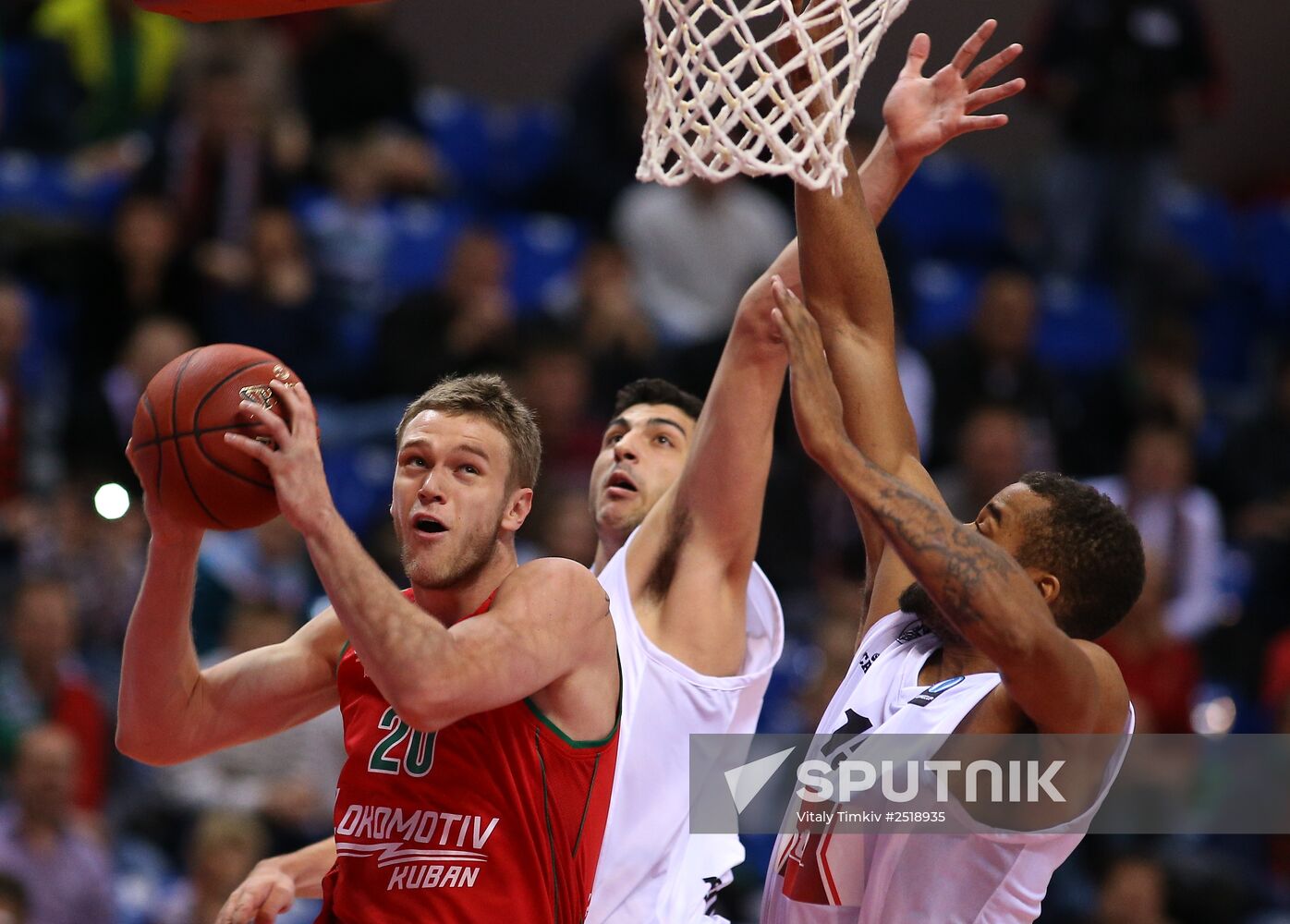 Eurocup Basketball. Lokomotiv Kuban Krasnodar vs. PAOK