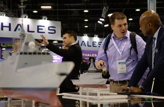 EURONAVAL 2014 international naval defense and maritime exhibition and conference. Day Three