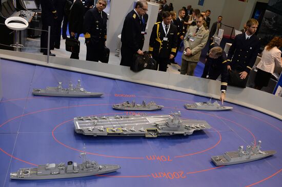 EURONAVAL 2014 international naval defense and maritime exhibition and conference. Day Three