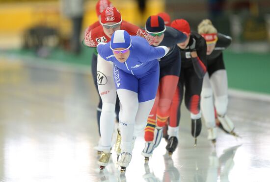Speed skating. National qualifications