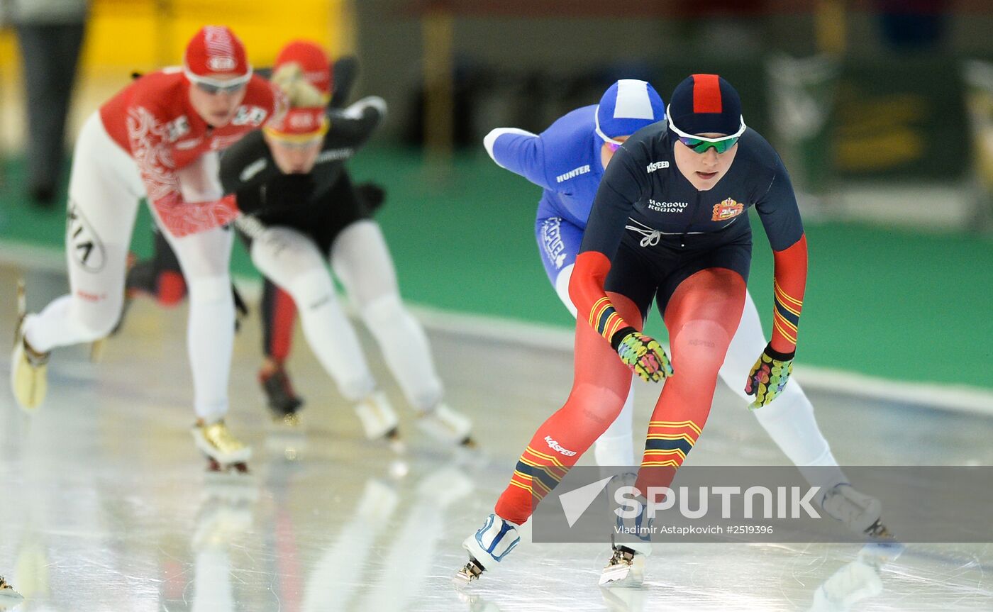 Speed skating. National qualifications