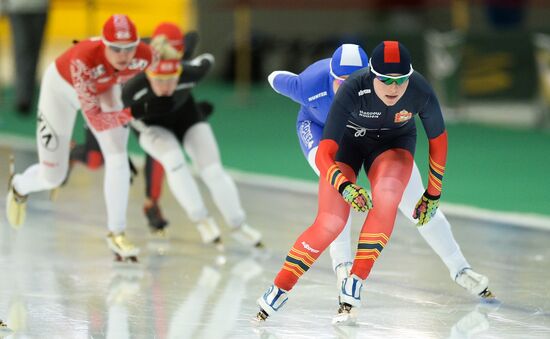 Speed skating. National qualifications