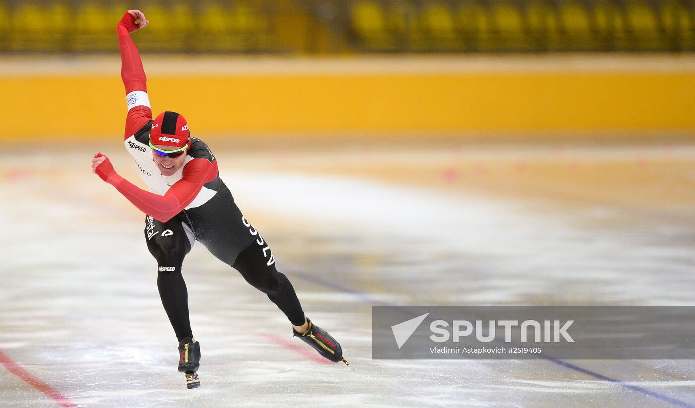 Speed skating. National qualifications