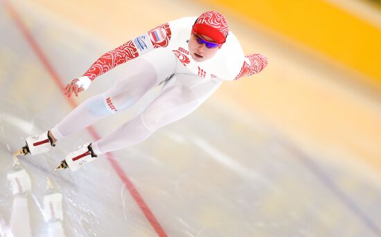 Speed skating. National qualifications