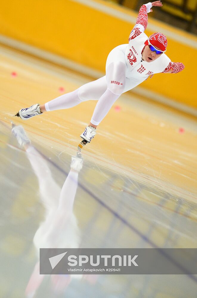 Speed skating. National qualifications