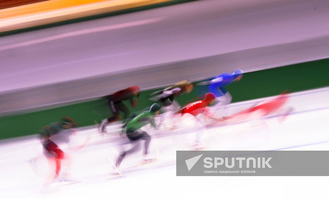 Speed skating. National qualifications