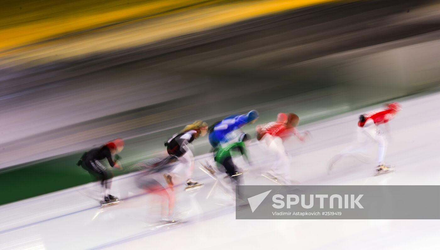 Speed skating. National qualifications