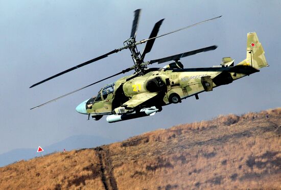 Pacific Fleet Marines hold exercise in Primorsky region