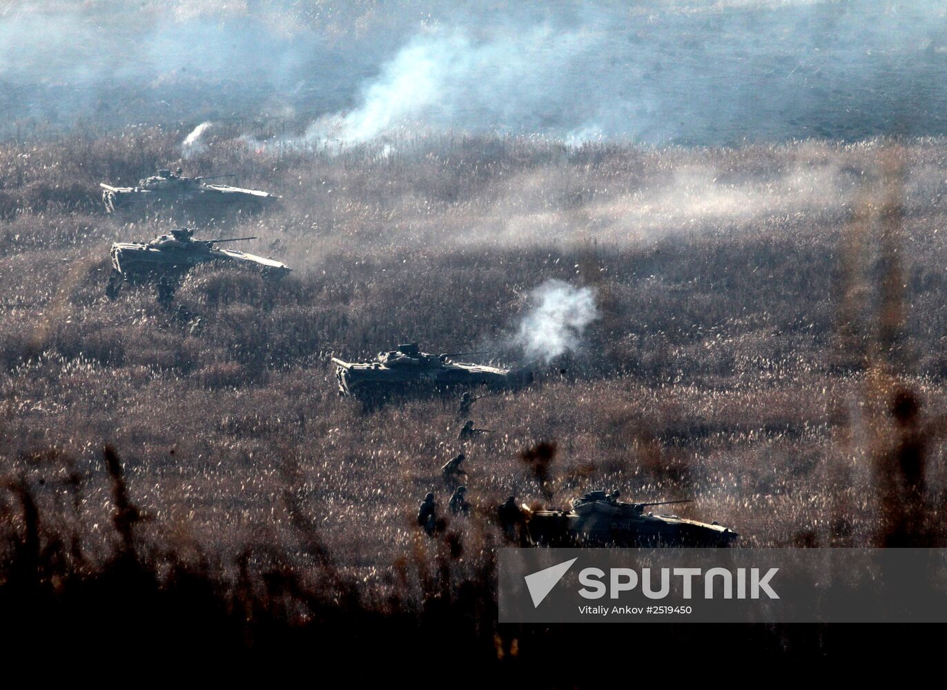 Pacific Fleet Marines hold exercise in Primorsky region