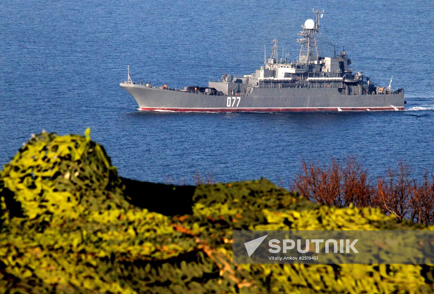 Pacific Fleet Marines hold exercise in Primorsky region