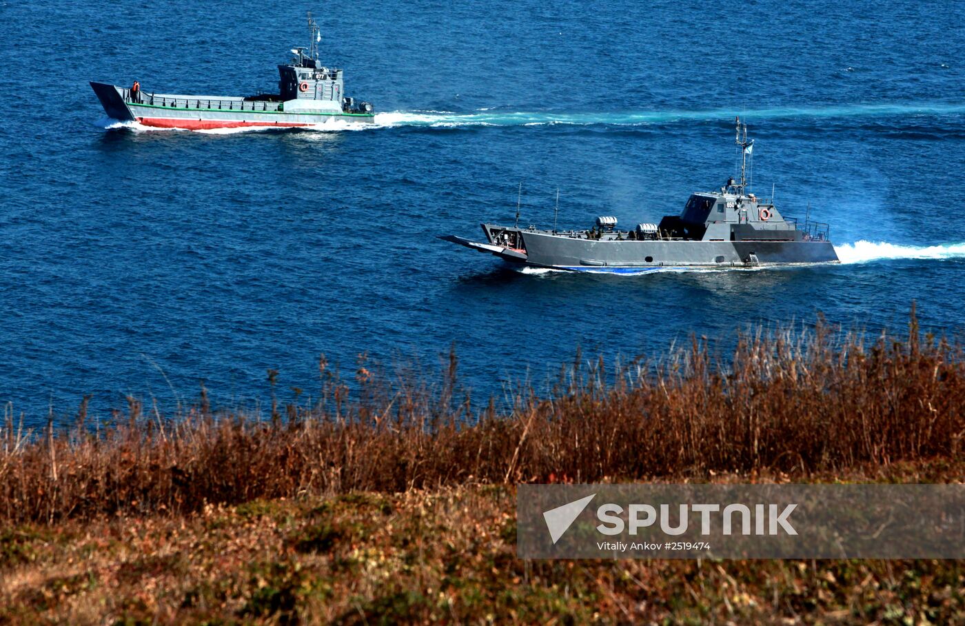 Pacific Fleet Marines hold exercise in Primorsky region
