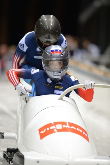 Bobsleigh. Russian Champioships. Two man/Women. Day One