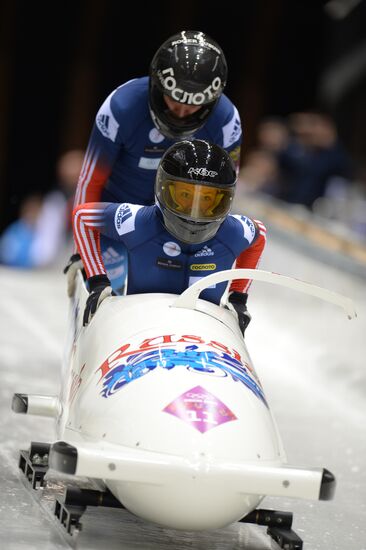 Bobsleigh. Russian Champioships. Two man/Women. Day One