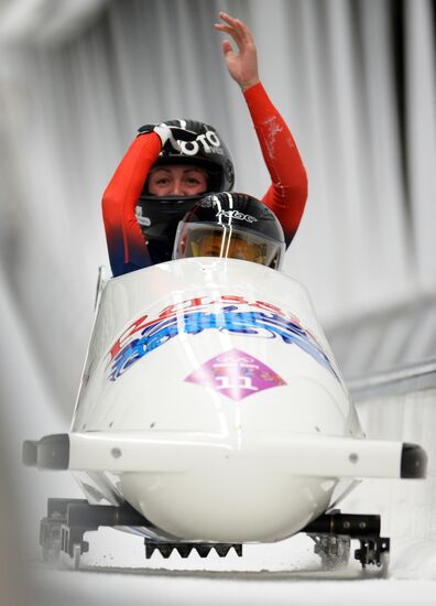 Bobsleigh. Russian Champioships. Two man/Women. Day One
