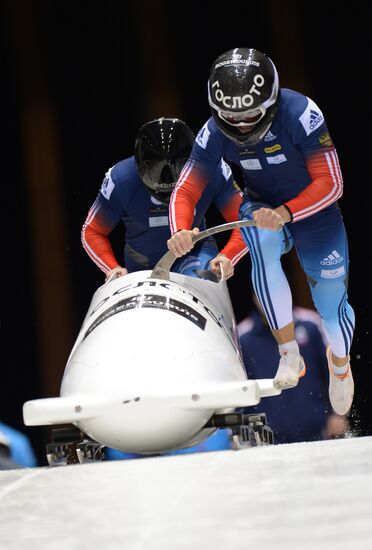 Bobsleigh. Russian Champioships. Two man/Women. Day One