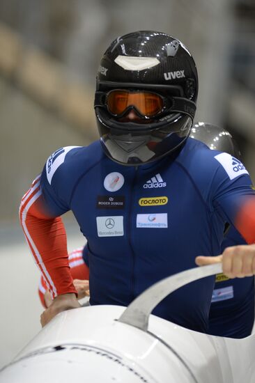 Bobsleigh. Russian Champioships. Two man/Women. Day One