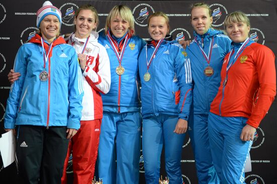 Bobsleigh. Russian Champioships. Two man/Women. Day One