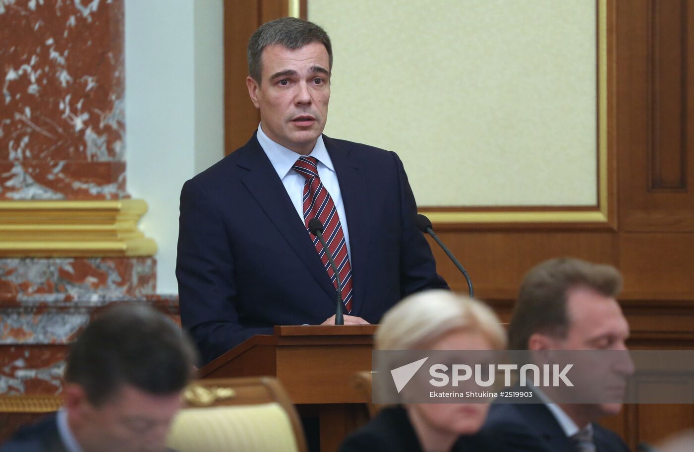 Dmitry Medvedev chairs Government meeting