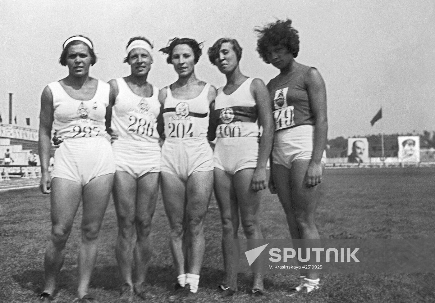 Soviet track-and-field athletes