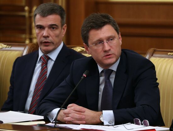 Dmitry Medvedev chairs Government meeting