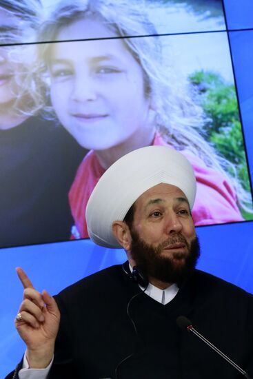 Press conference by Ahmad Badreddin Hassoun, Grand Mufti of Syria