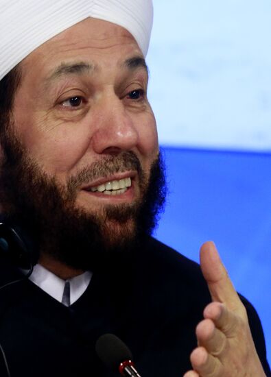 Press conference by Ahmad Badreddin Hassoun, Grand Mufti of Syria