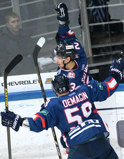 Ice hockey. KHL. Torpedo vs. CSKA