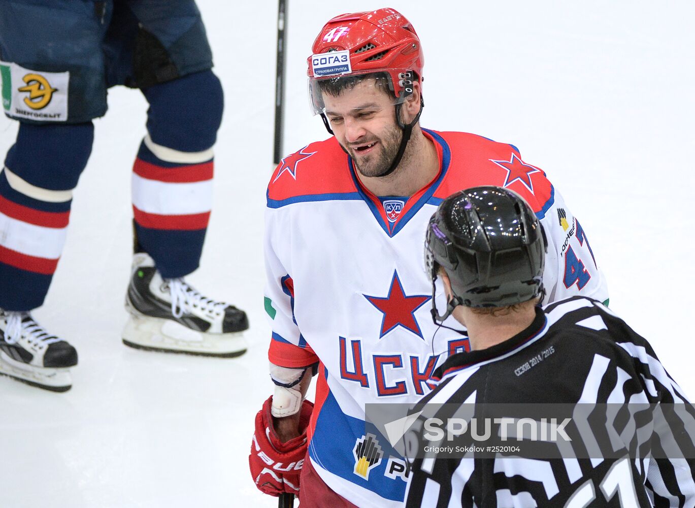 Ice hockey. KHL. Torpedo vs. CSKA