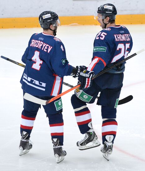 Ice hockey. KHL. Torpedo vs. CSKA