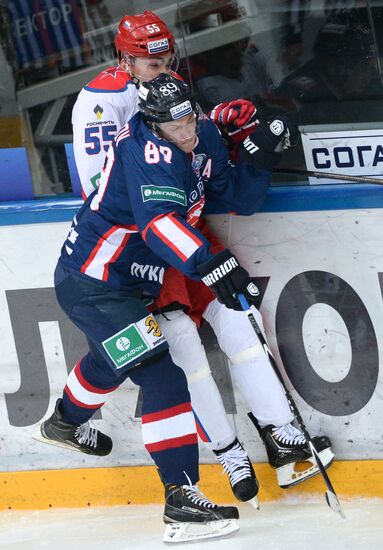 Ice hockey. KHL. Torpedo vs. CSKA