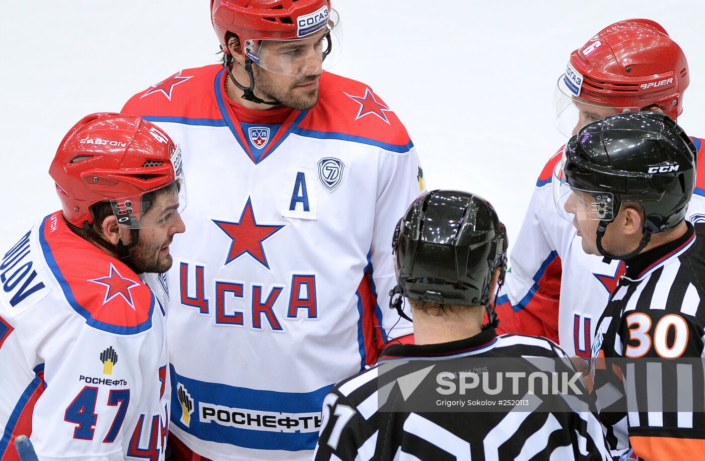 Ice hockey. KHL. Torpedo vs. CSKA