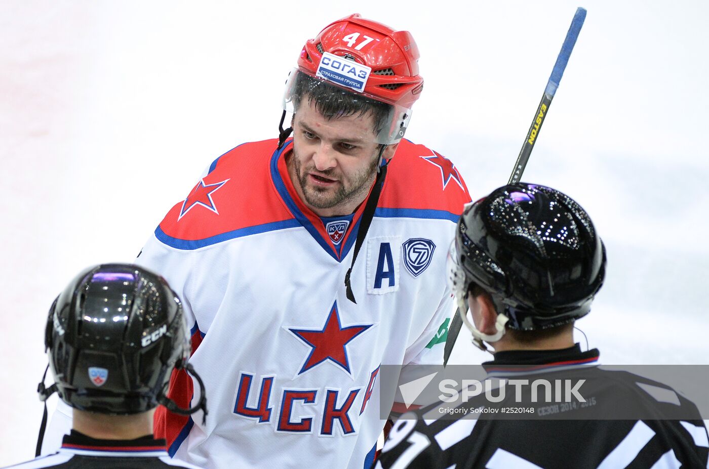 Ice hockey. KHL. Torpedo vs. CSKA